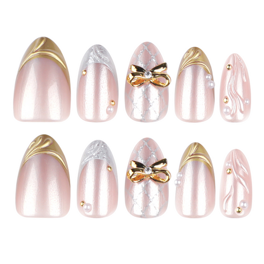 3D BOW Elegant Nails