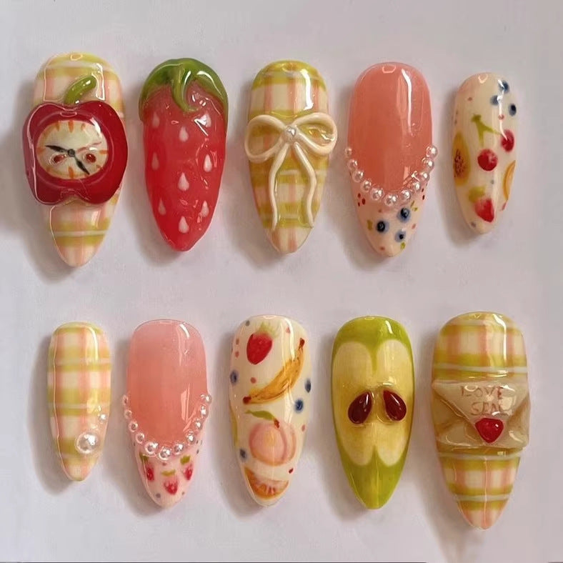 3D Apple Nails