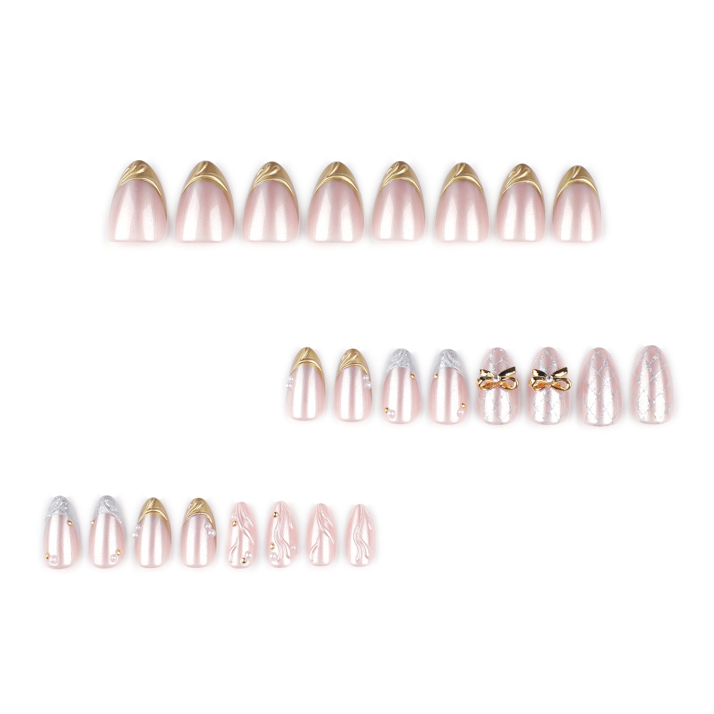 3D BOW Elegant Nails